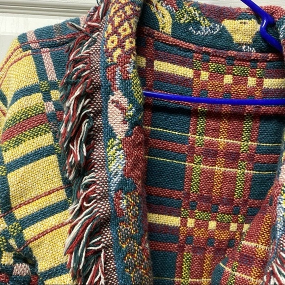 Fun eclectic throw shawl one size fits‎ most - Picture 7 of 7